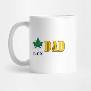 Bold design for anyone whose Mum or Dad serves in the Canadian Armed Forces Mug